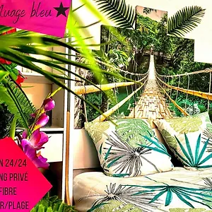 *le Nuage Bleu*fibre*parking* , Martigues France
